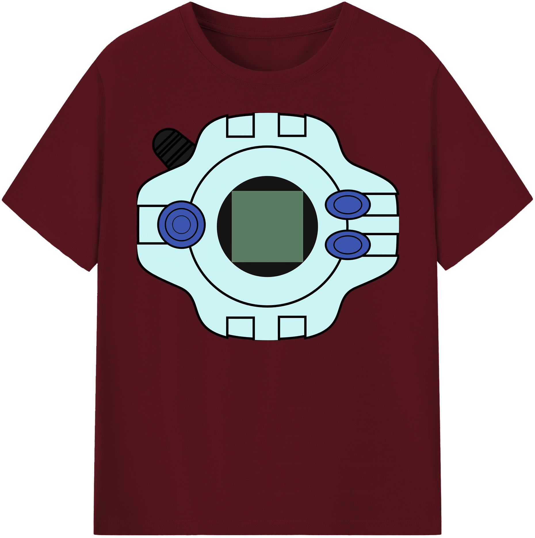 （画像用） Digimon デジタルモンスター/デジモン 綿100％半袖Tシャツ（フロントプリント）